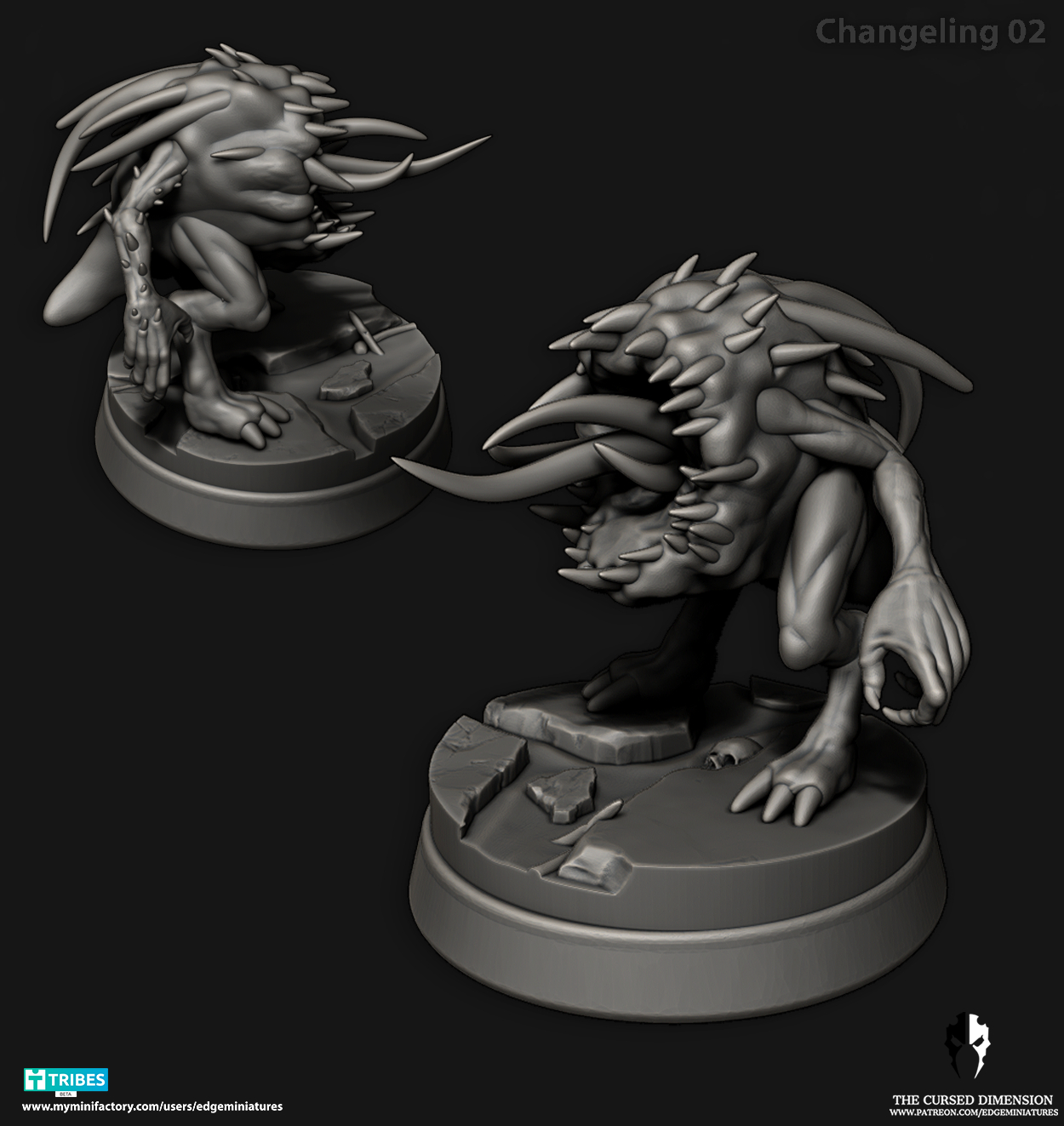 Lesser demon Set 28mm - Followers of Change