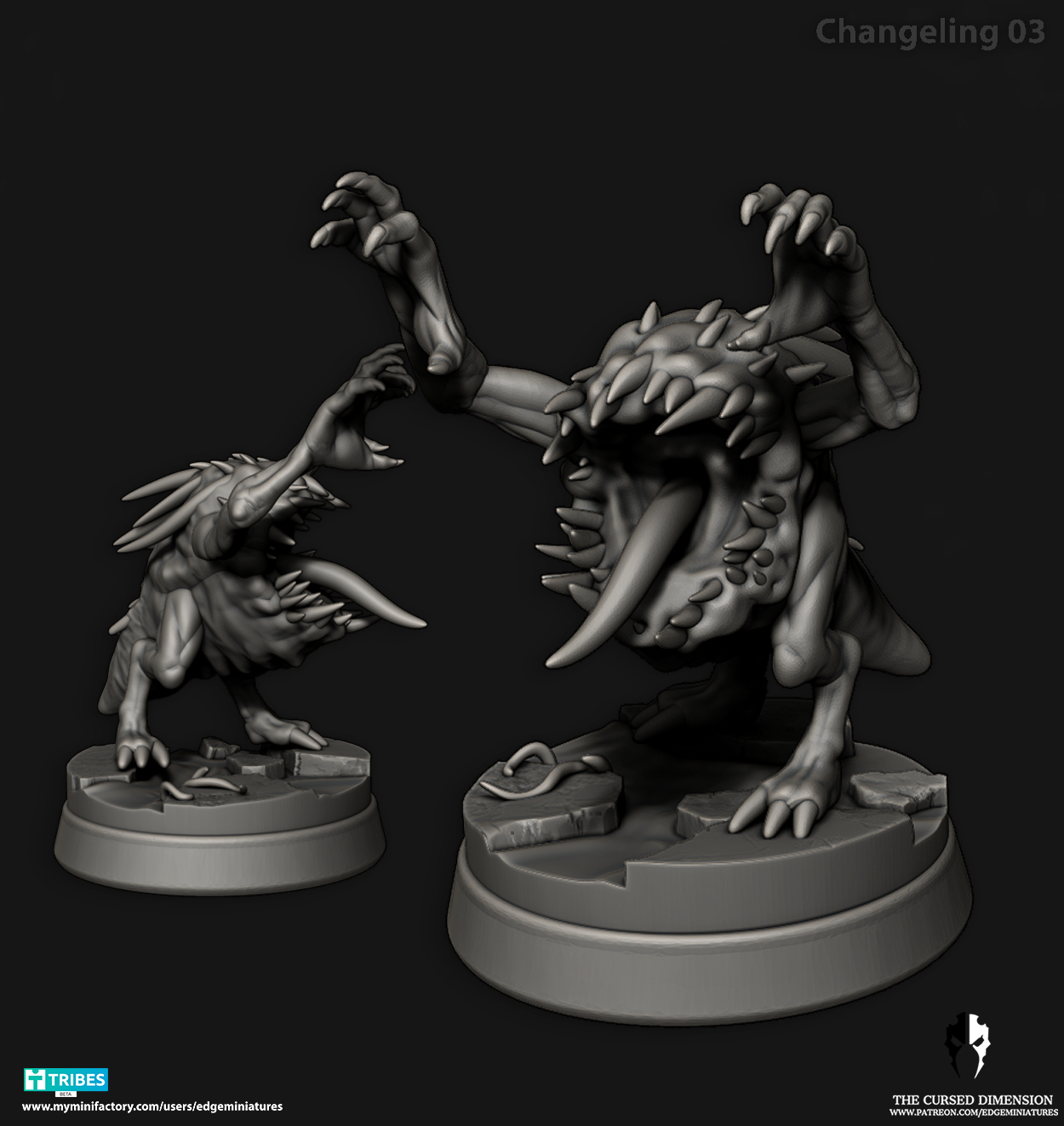 Lesser demon Set 28mm - Followers of Change
