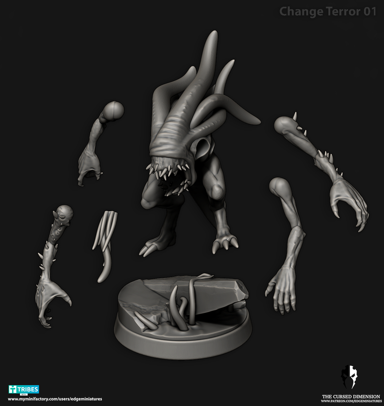 Lesser demon Set 28mm - Followers of Change