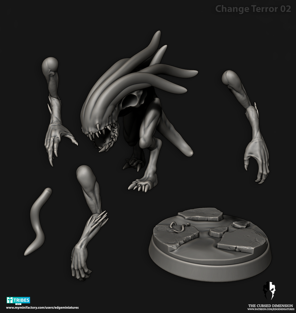 Lesser demon Set 28mm - Followers of Change