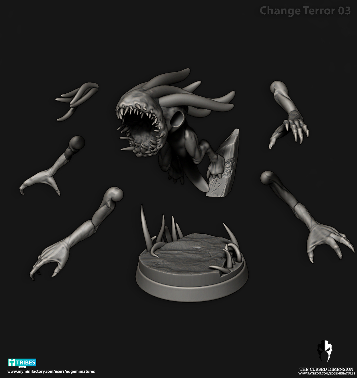 Lesser demon Set 28mm - Followers of Change