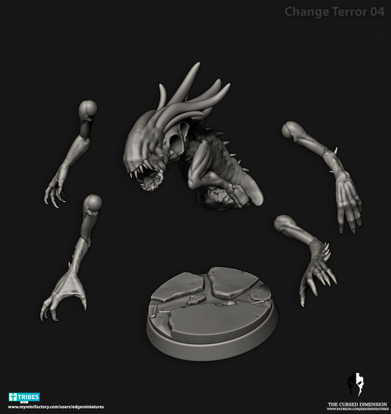 Lesser demon Set 28mm - Followers of Change