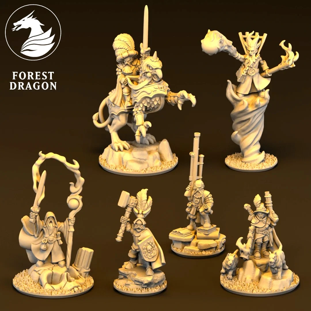 2K Empire Army - Forest Dragon - Warmaster