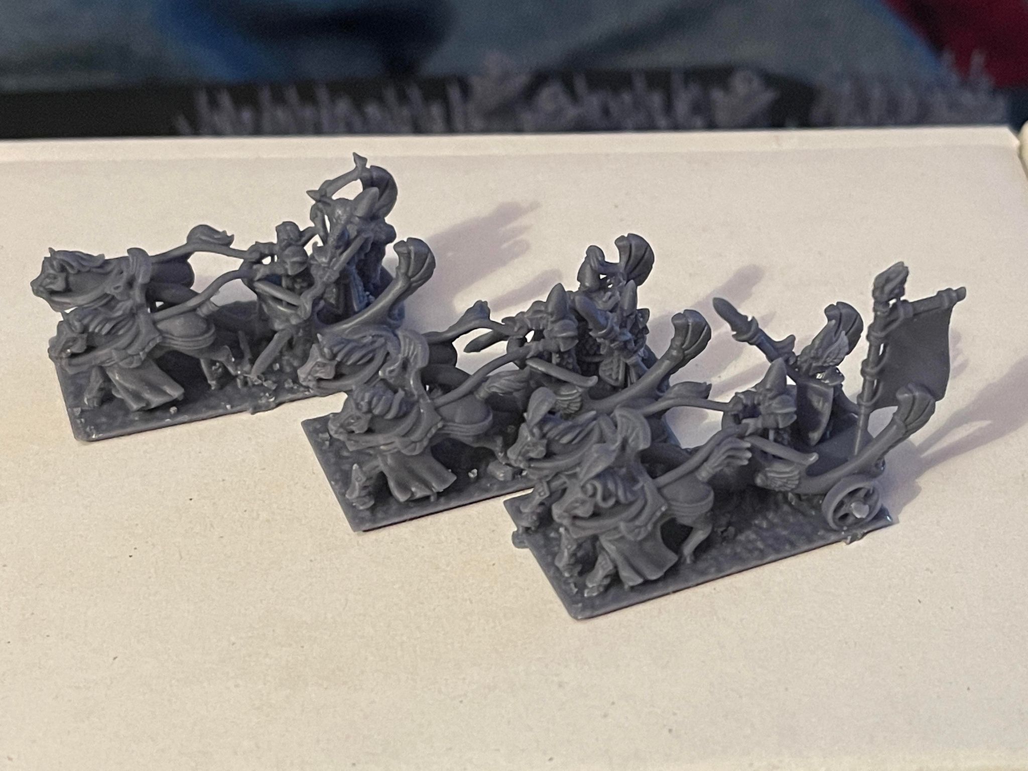 Chariot Regiment - Noble Elfs - 10mm - Forest Dragon