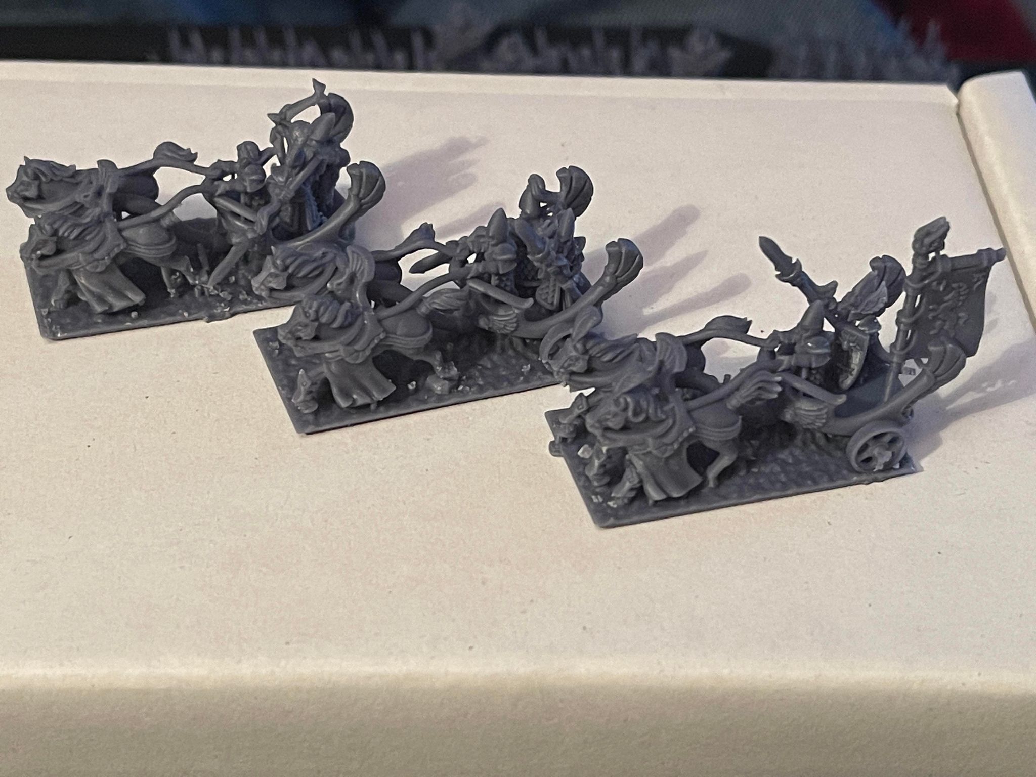Chariot Regiment - Noble Elfs - 10mm - Forest Dragon