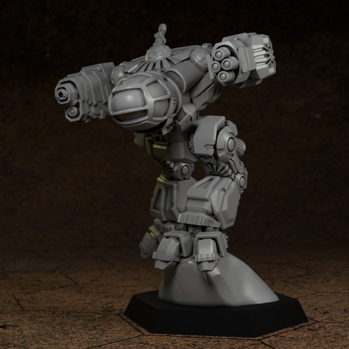 Jinggua For American Mecha - Battletech 1/265 to 1/285 Scale