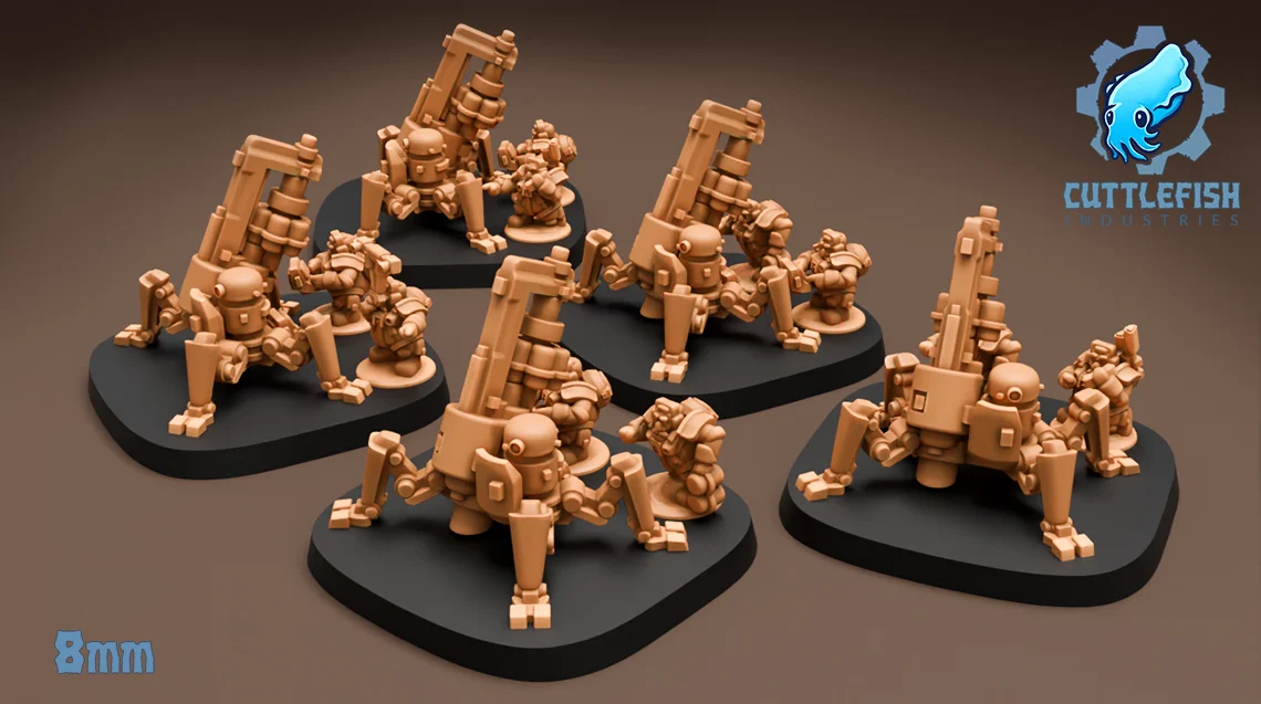 Coblynau Tunneling Siege Rocket - 8mm