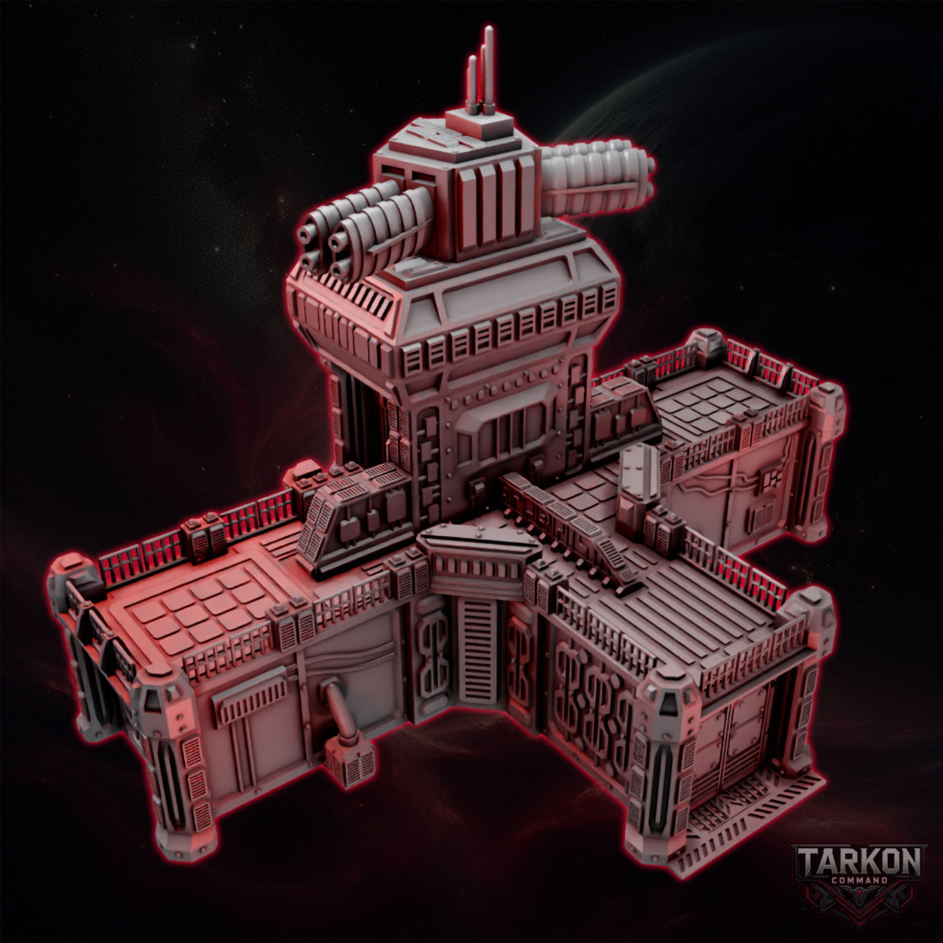 Tarkon Command Bunker - 28mm to 32mm - Elderforge Games