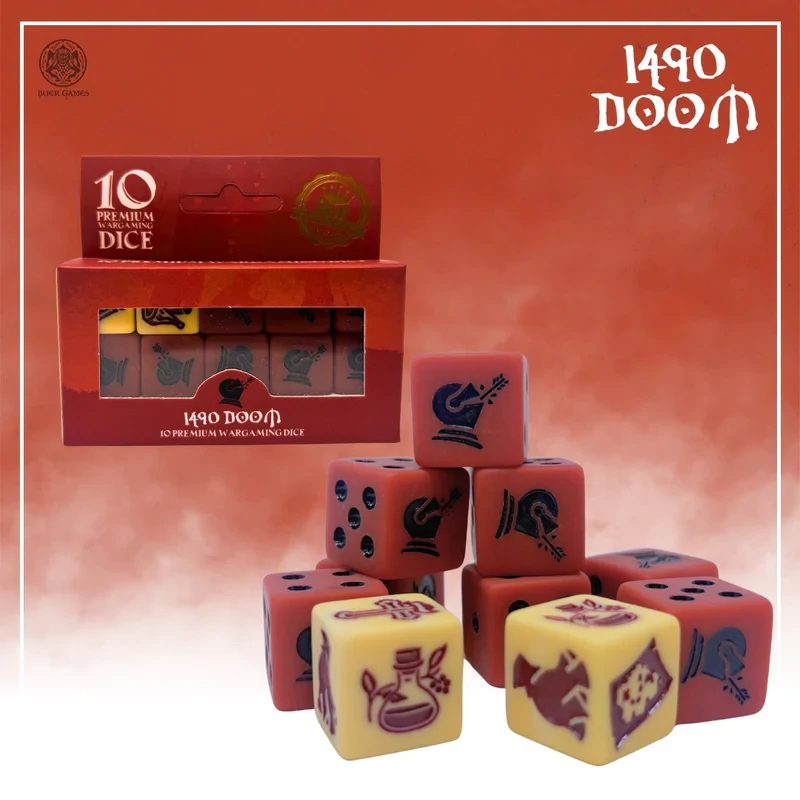 1490 Official Doom Dice