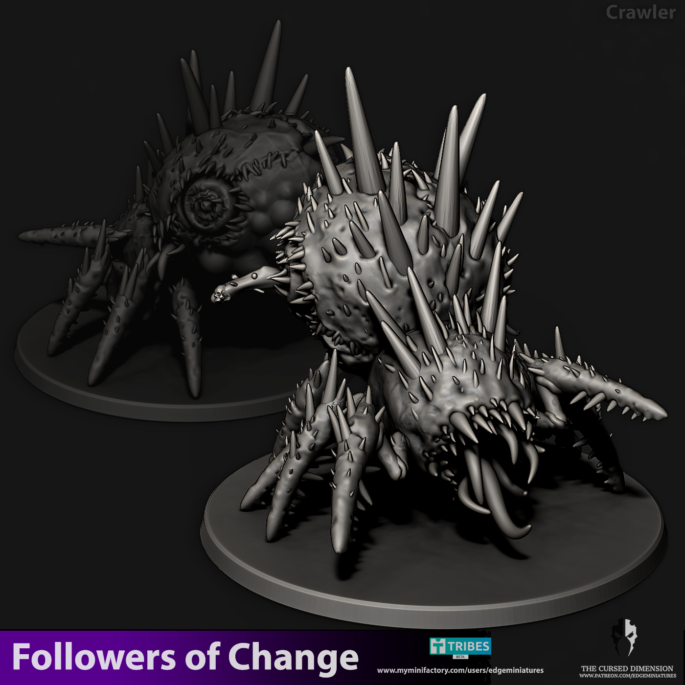 Crawlers of Change 28mm - Followers of Change Edge Miniatures