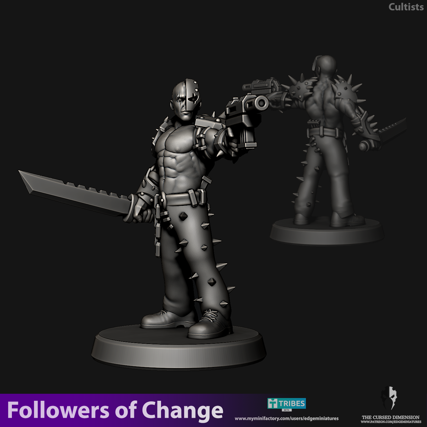 Followers of Change Kill Team - 28mm or 32mm