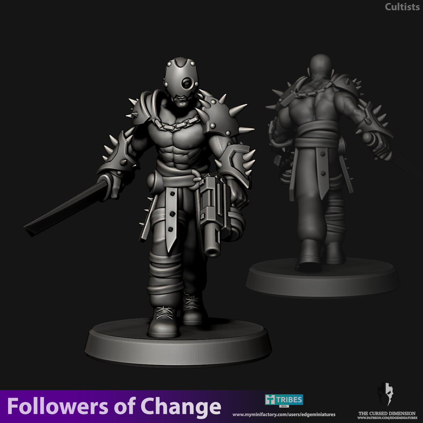 Followers of Change Kill Team - 28mm or 32mm