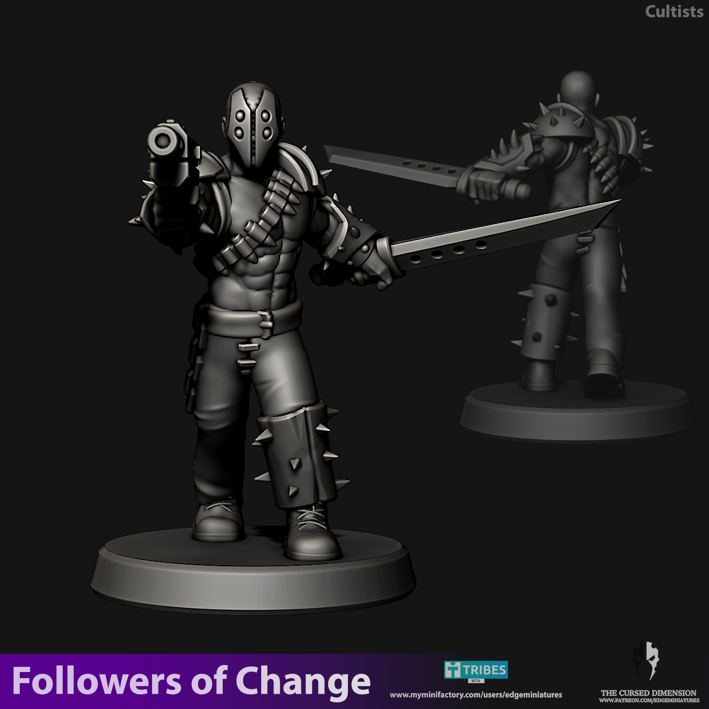Followers of Change Kill Team - 28mm or 32mm
