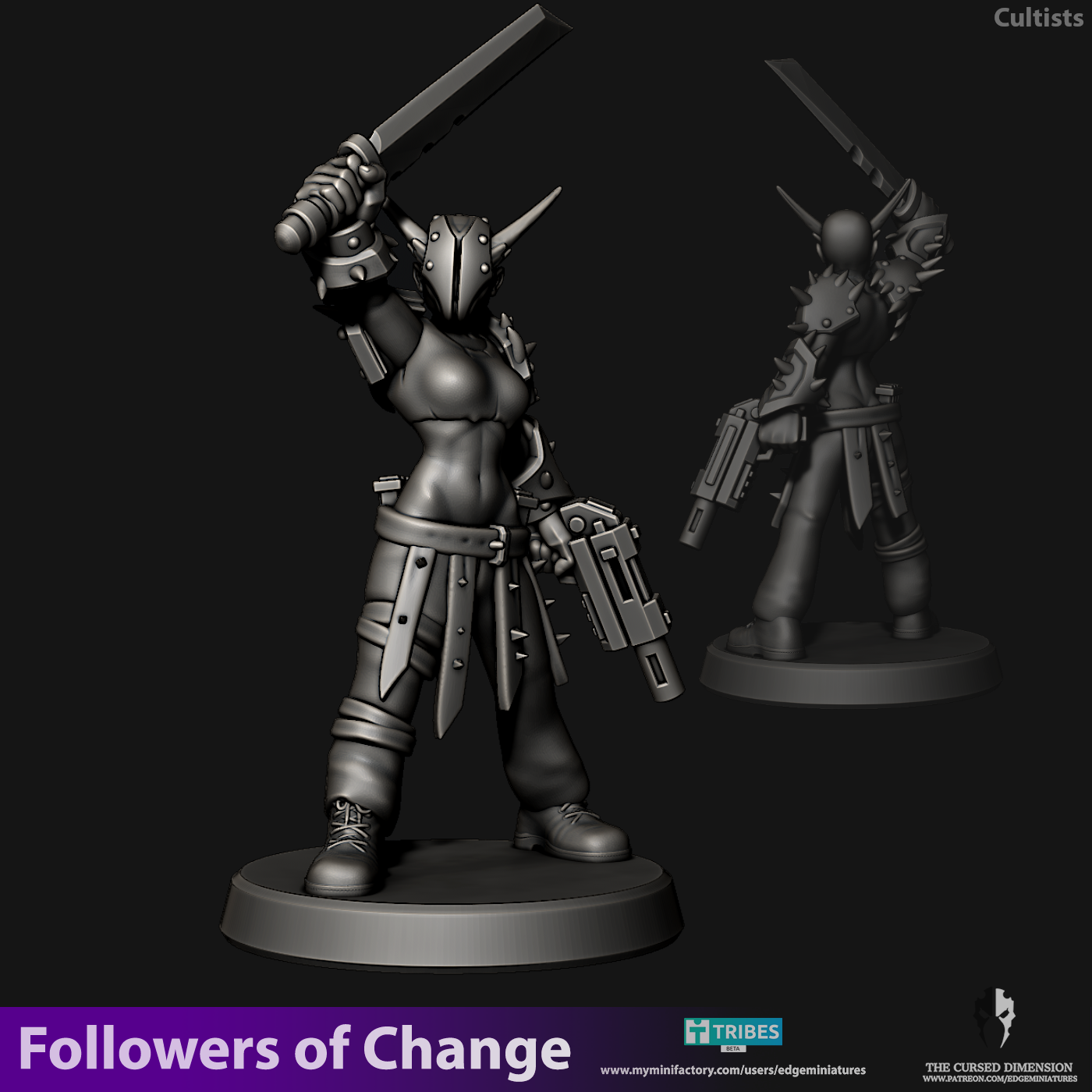 Followers of Change Kill Team - 28mm or 32mm