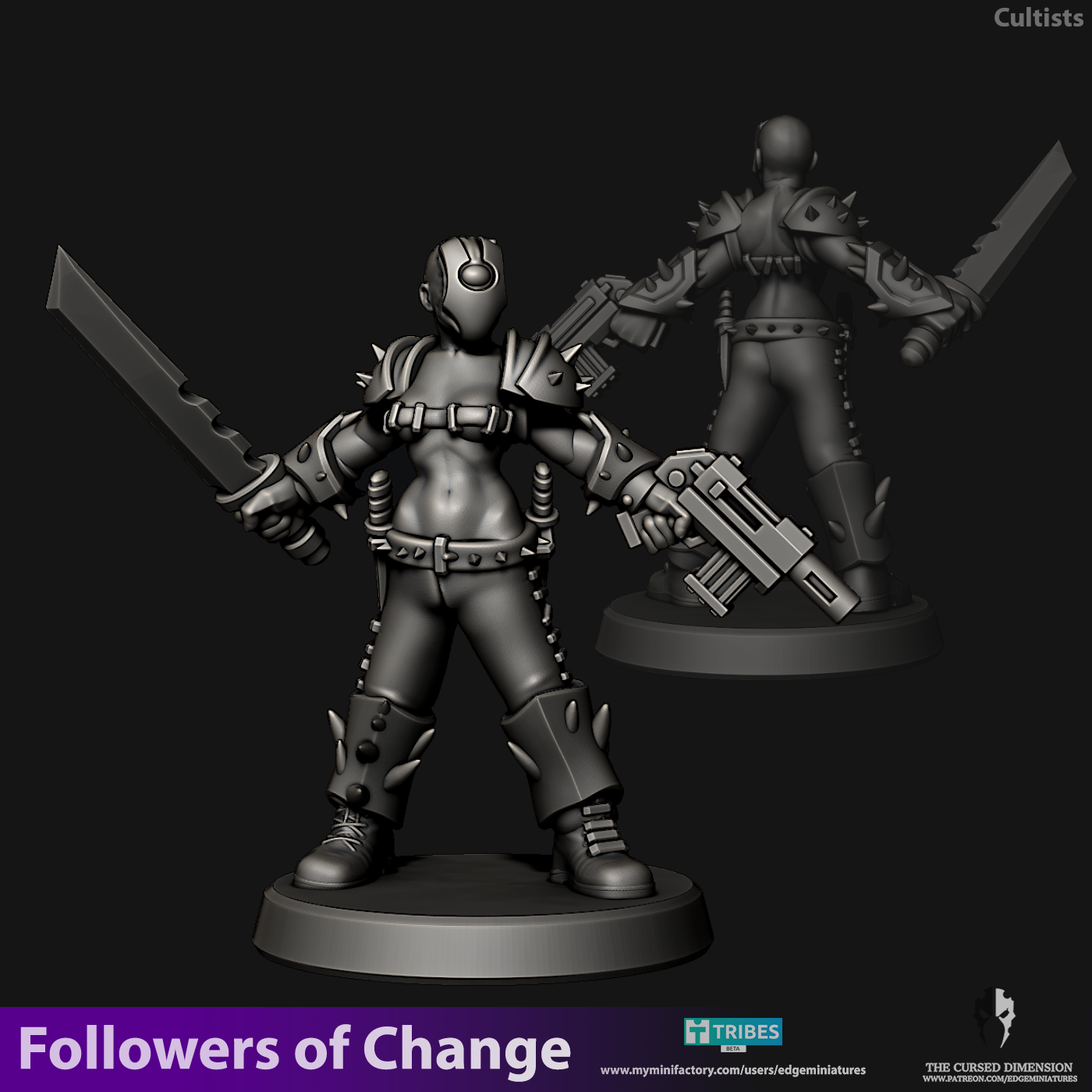 Followers of Change Kill Team - 28mm or 32mm