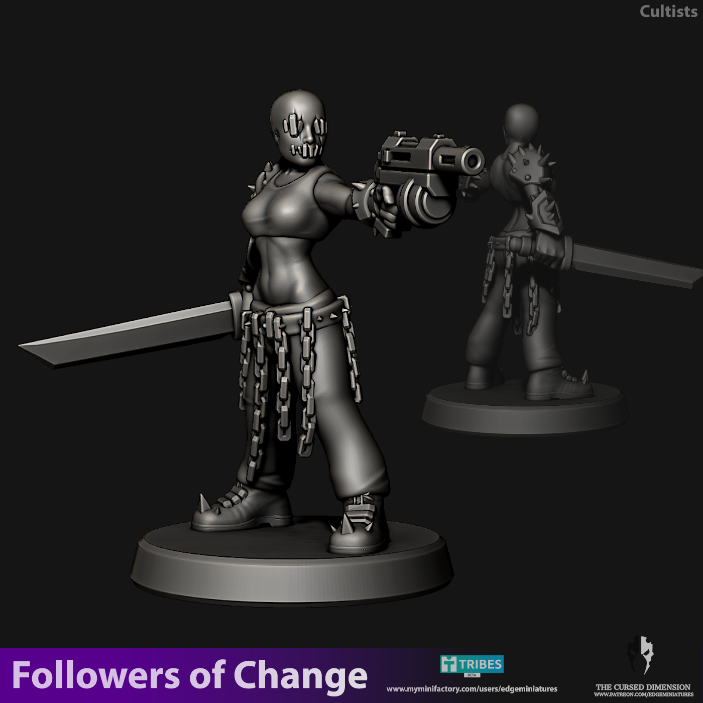 Followers of Change Kill Team - 28mm or 32mm