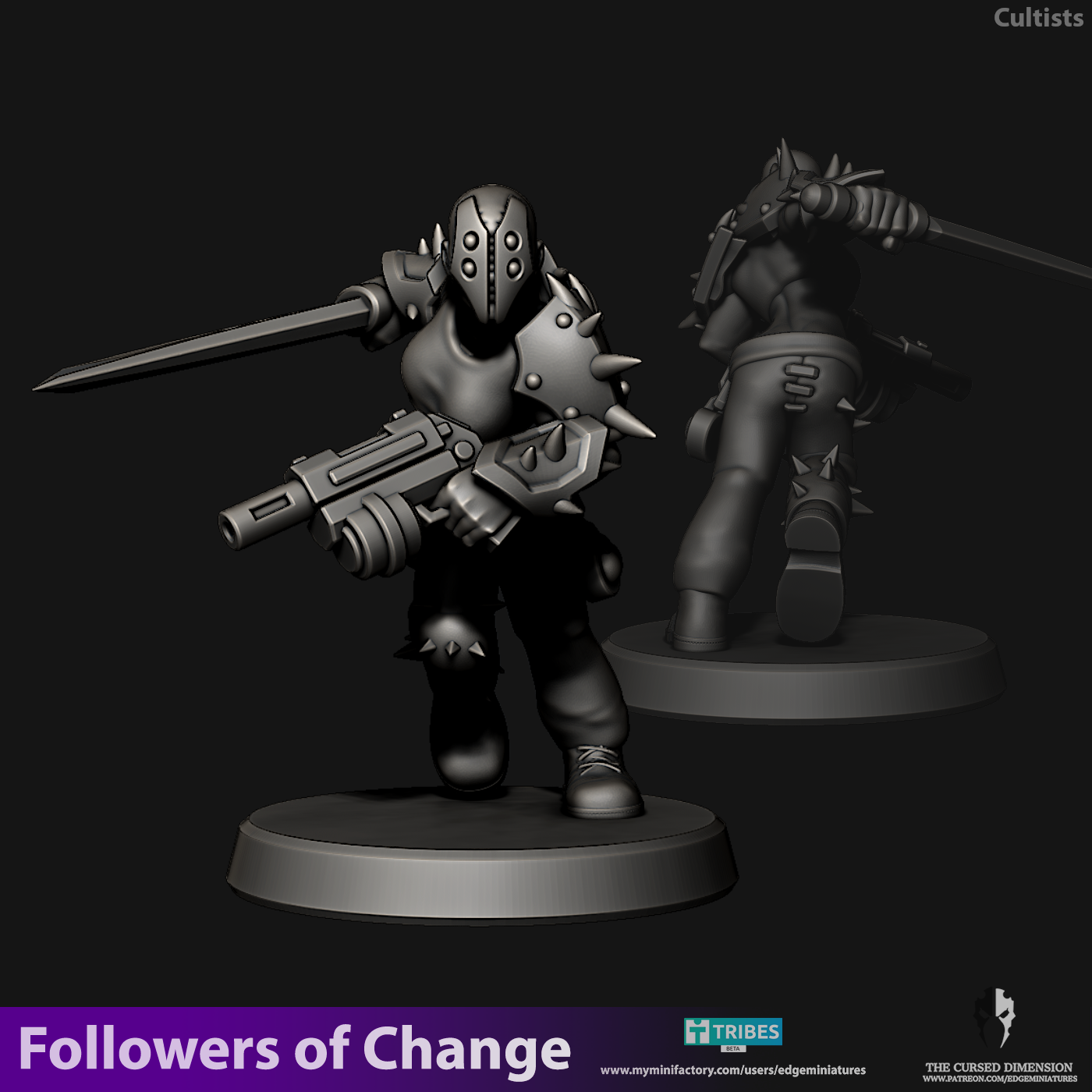 Followers of Change Kill Team - 28mm or 32mm