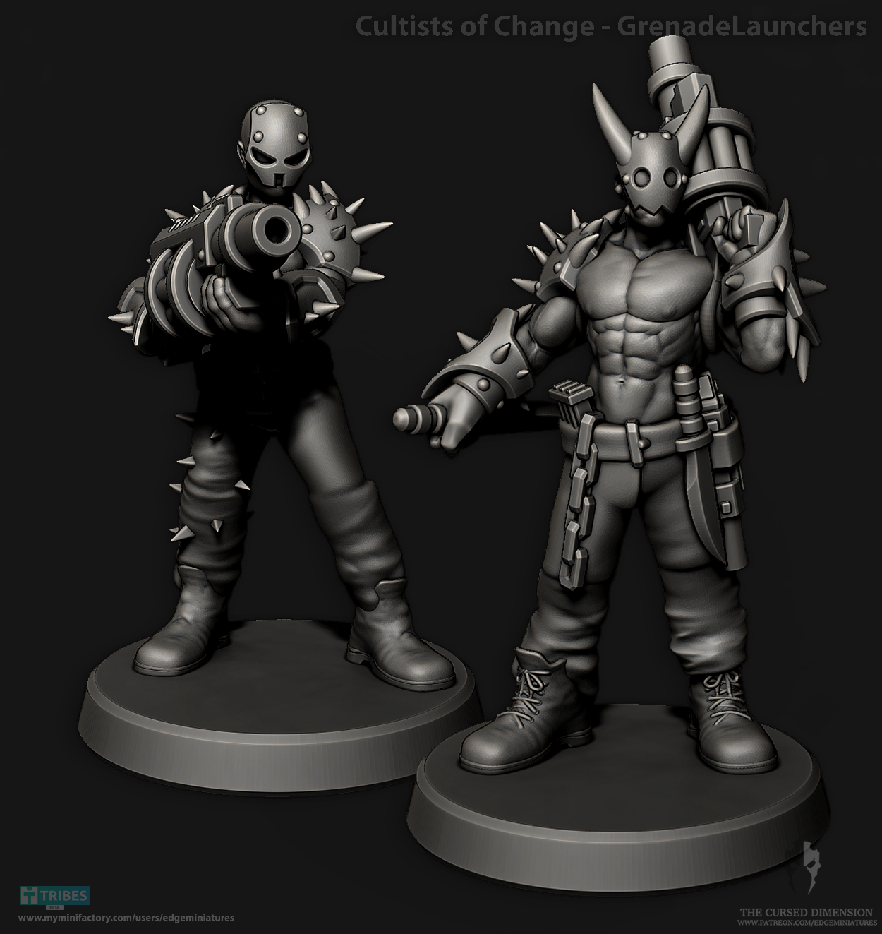 Cultists of Change 28mm - Followers of Change