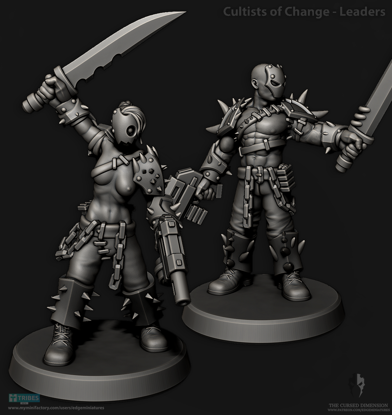 Cultists of Change 28mm - Followers of Change