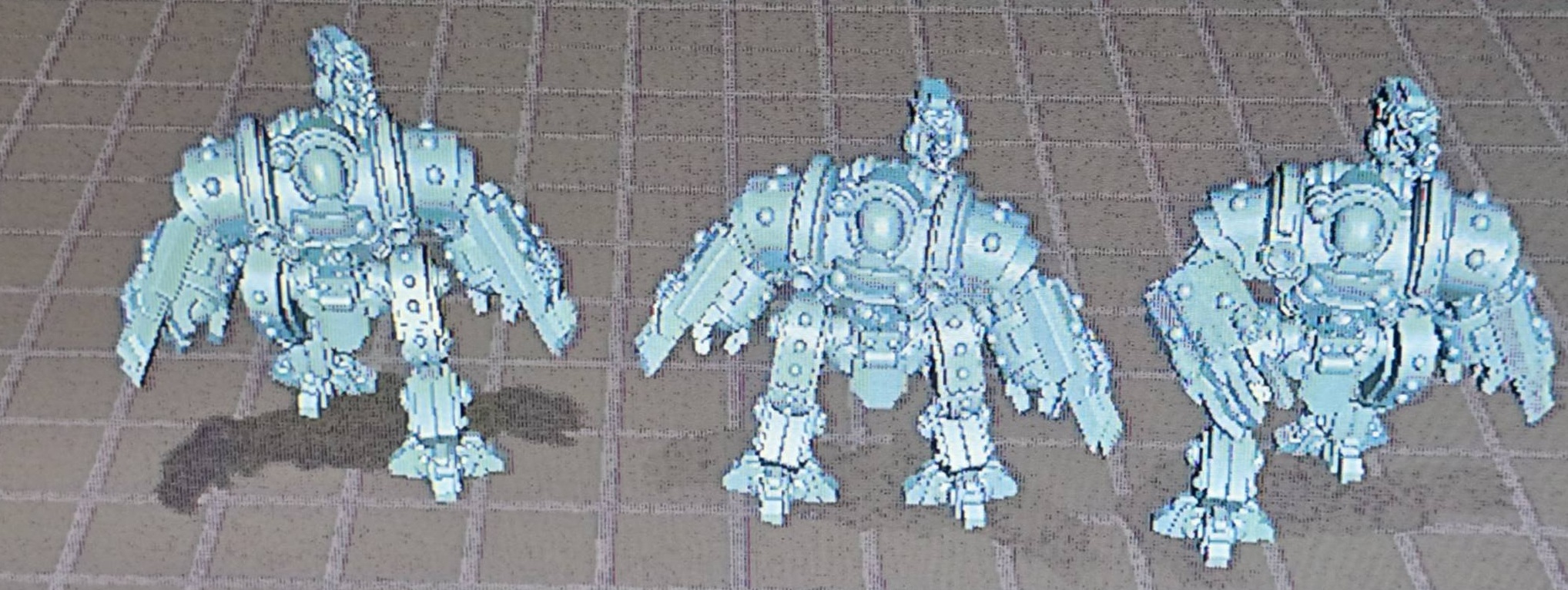 Advanced Battle Cyberbots - 8mm - Martian Cyborgs