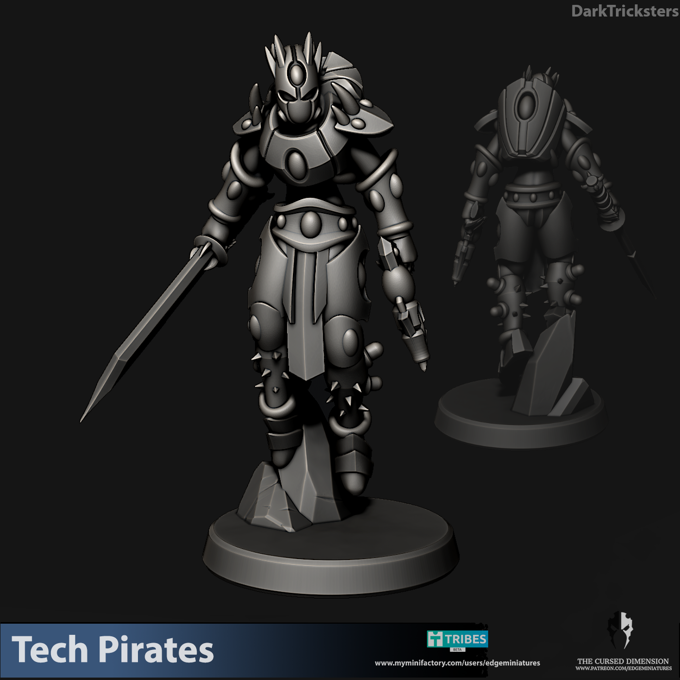 Dark Tricksters Kill Team - TechPirates - 28mm