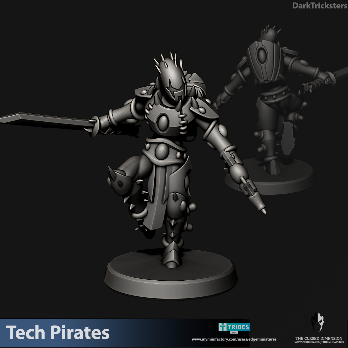 Dark Tricksters Kill Team - TechPirates - 28mm
