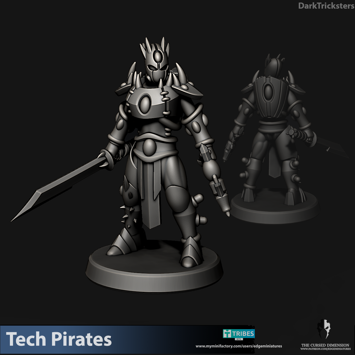 Dark Tricksters Kill Team - TechPirates - 28mm