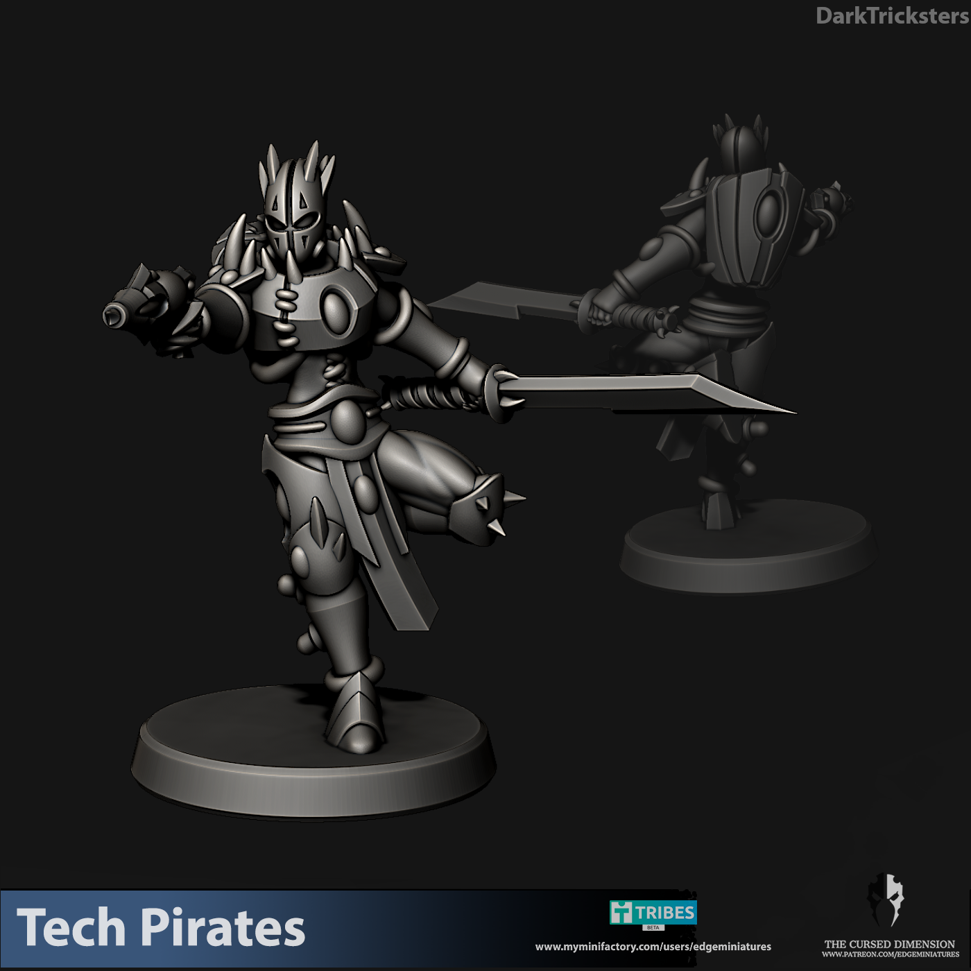 Dark Tricksters Kill Team - TechPirates - 28mm