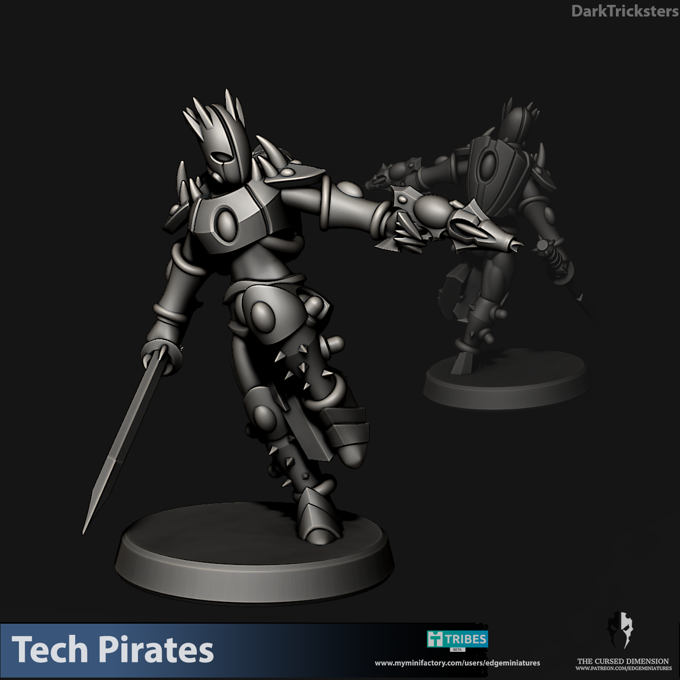 Dark Tricksters Kill Team - TechPirates - 28mm