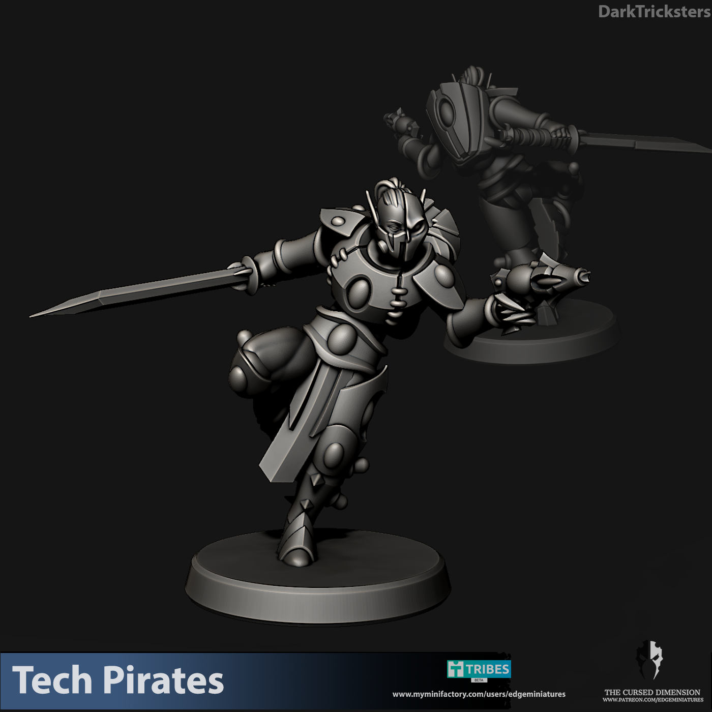 Dark Tricksters Kill Team - TechPirates - 28mm