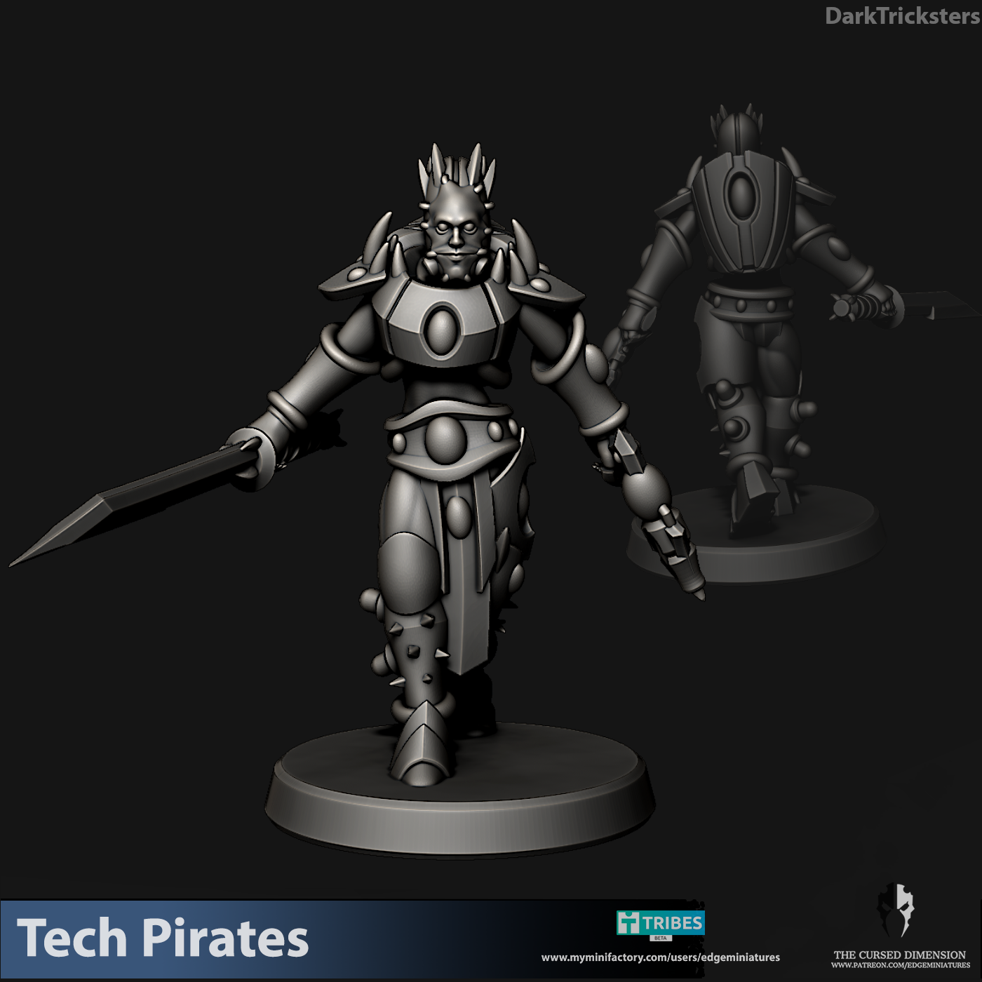 Dark Tricksters Kill Team - TechPirates - 28mm