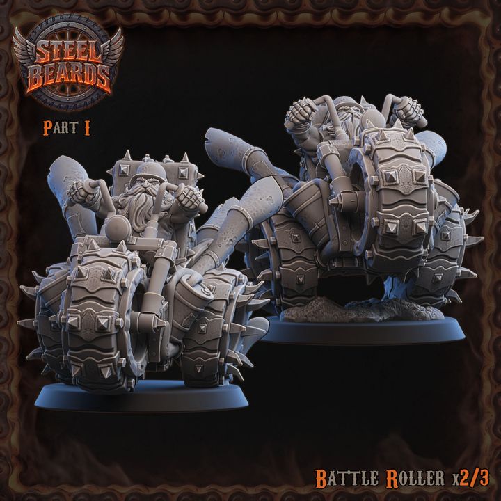 Steel Beards Part.1 Bloodbowl Team