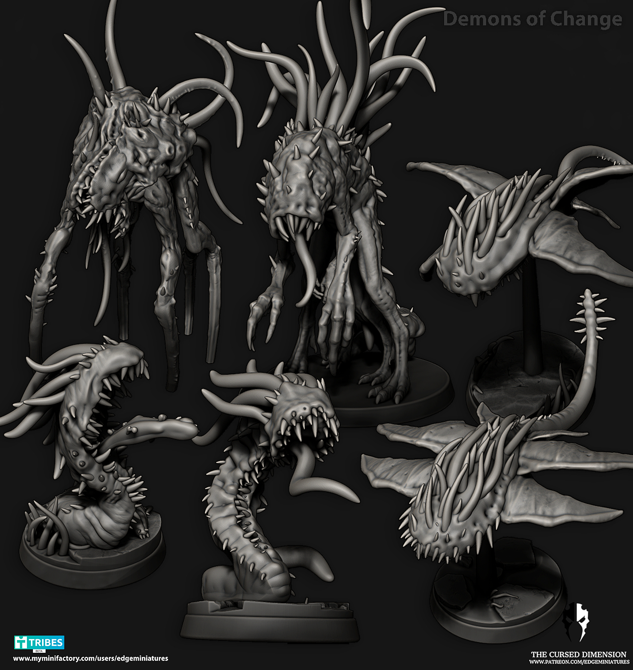 demon Set 28mm - Followers of Change