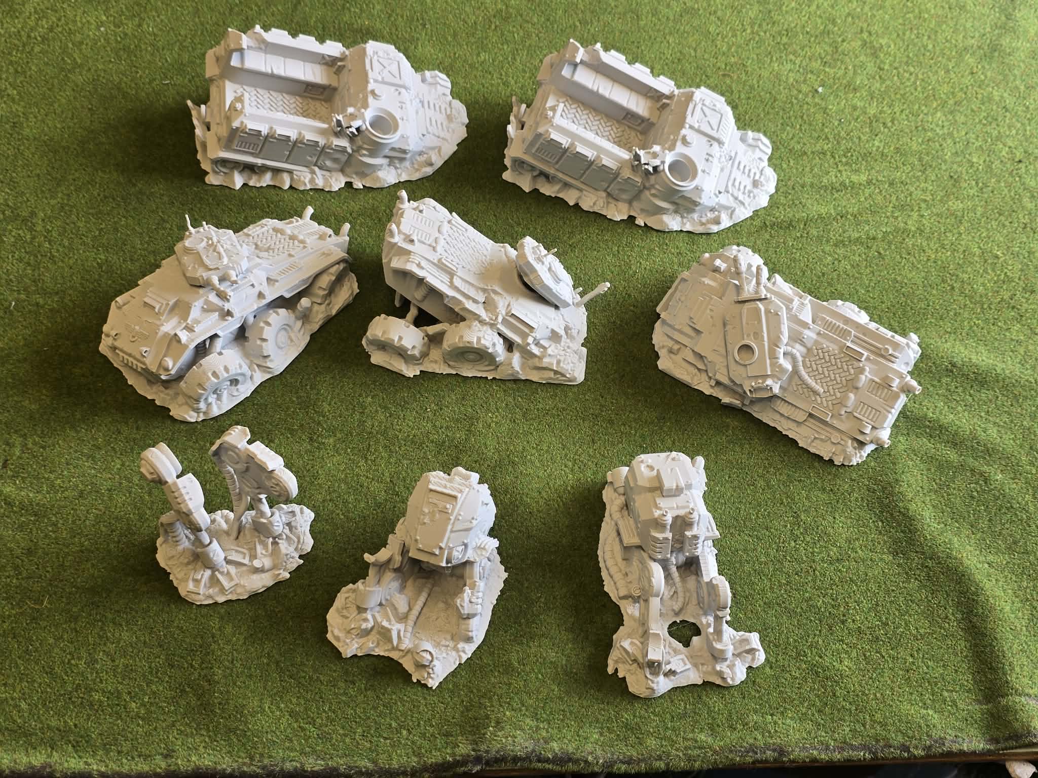 Destroyed Vehicles - Txarli Factory
