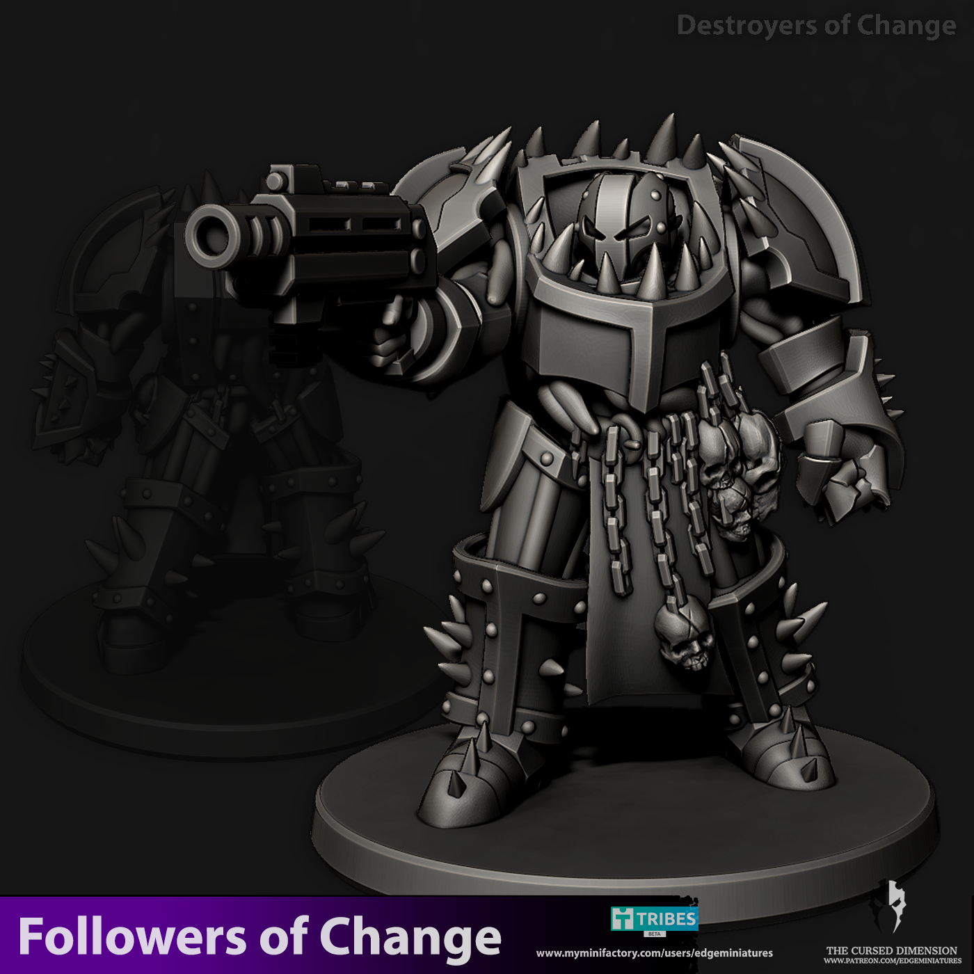 Destroyers 28mm - Followers of Change