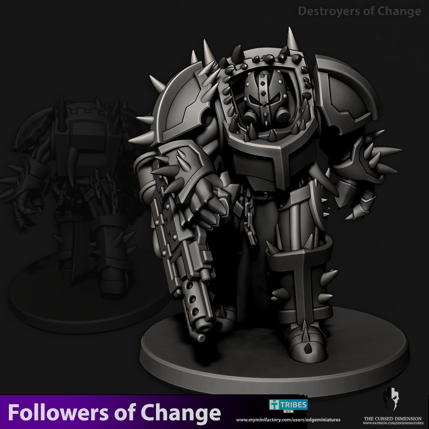 Destroyers 28mm - Followers of Change