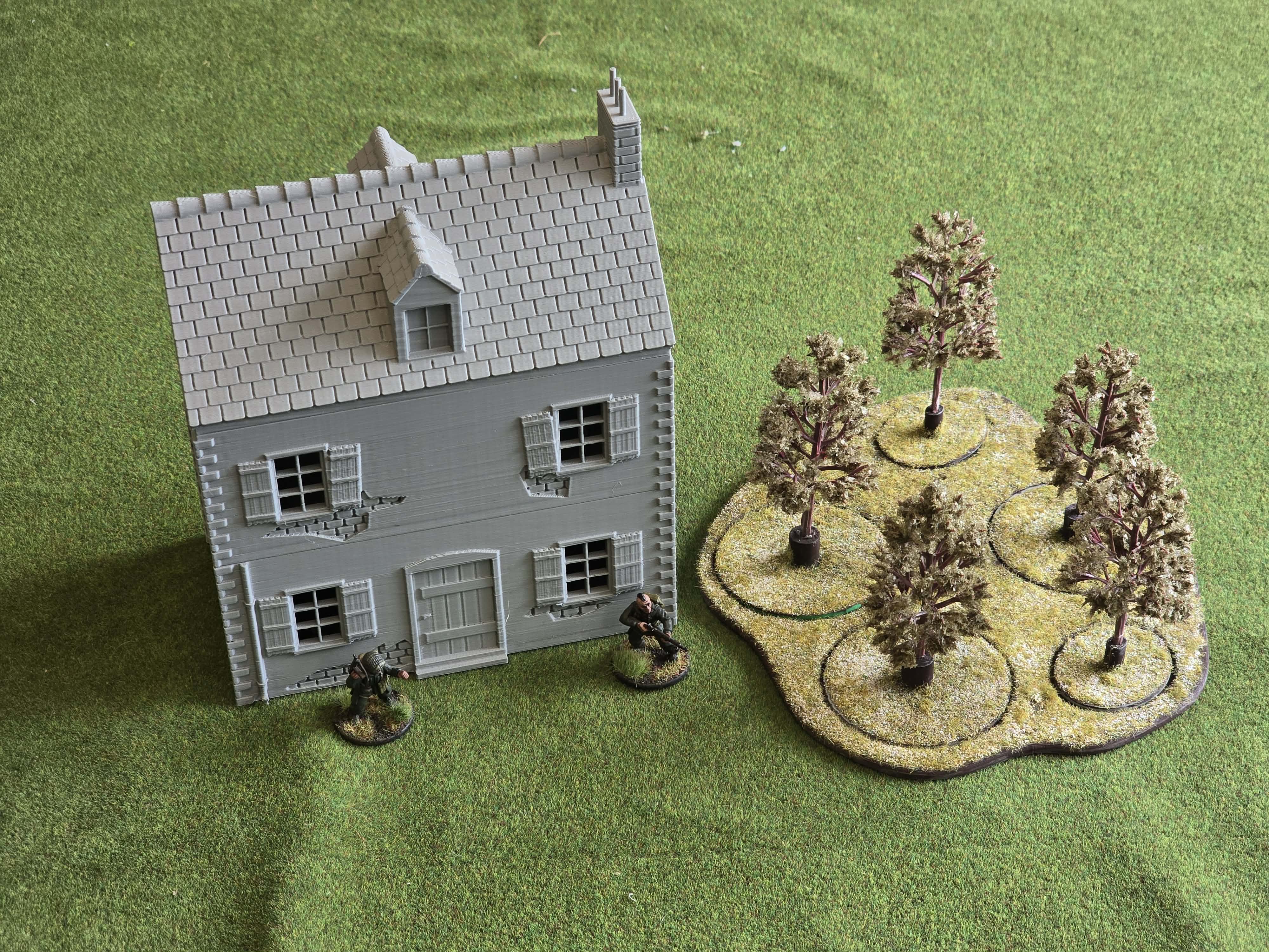 Normandy Village House Double Storey Type 1 - 155 to 32mm