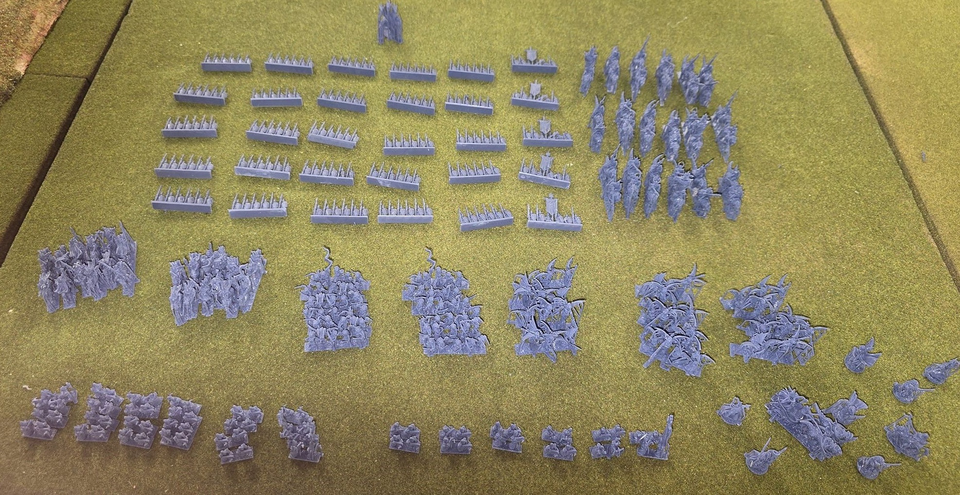 2K Army - Dire Elves - 10mm - Forest Dragon