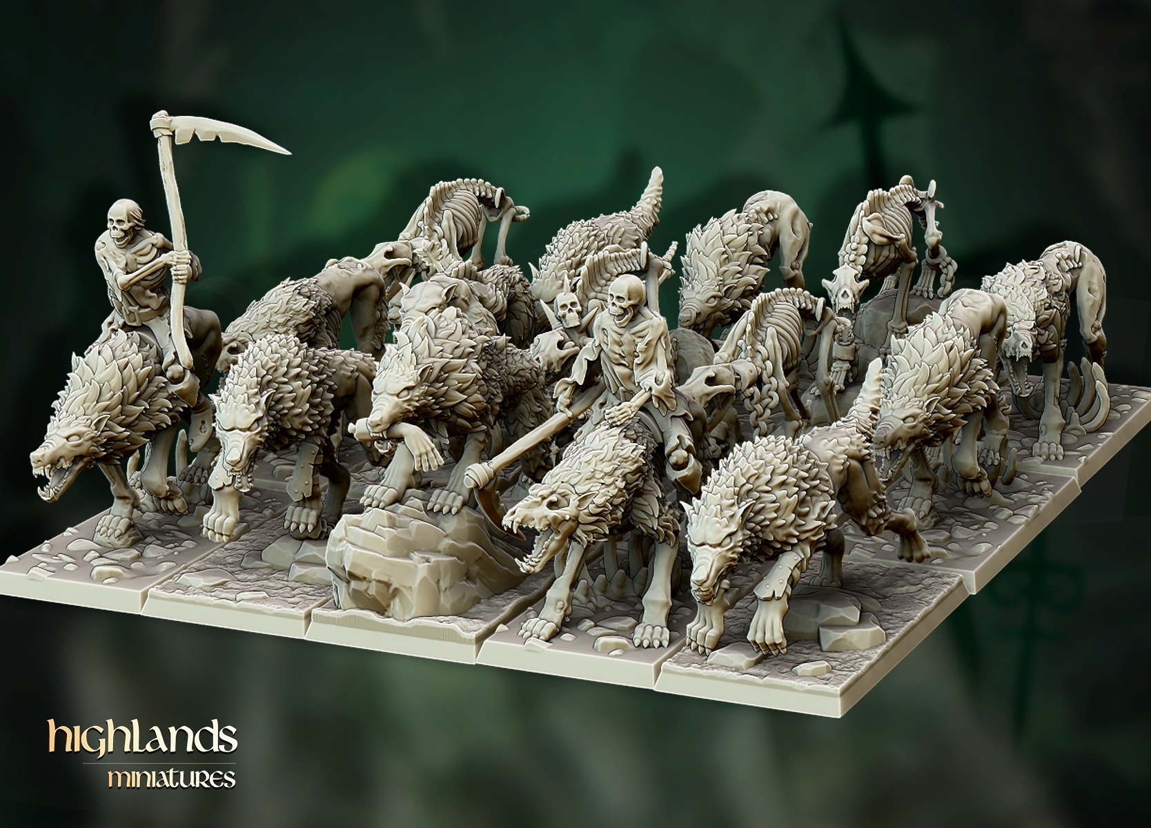 Direwolves Unit - 25mm to 32mm - Transylvania