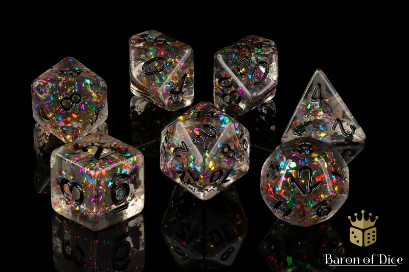 Bismuth RPG Dice Set - 7 Pieces - Baron of Dice