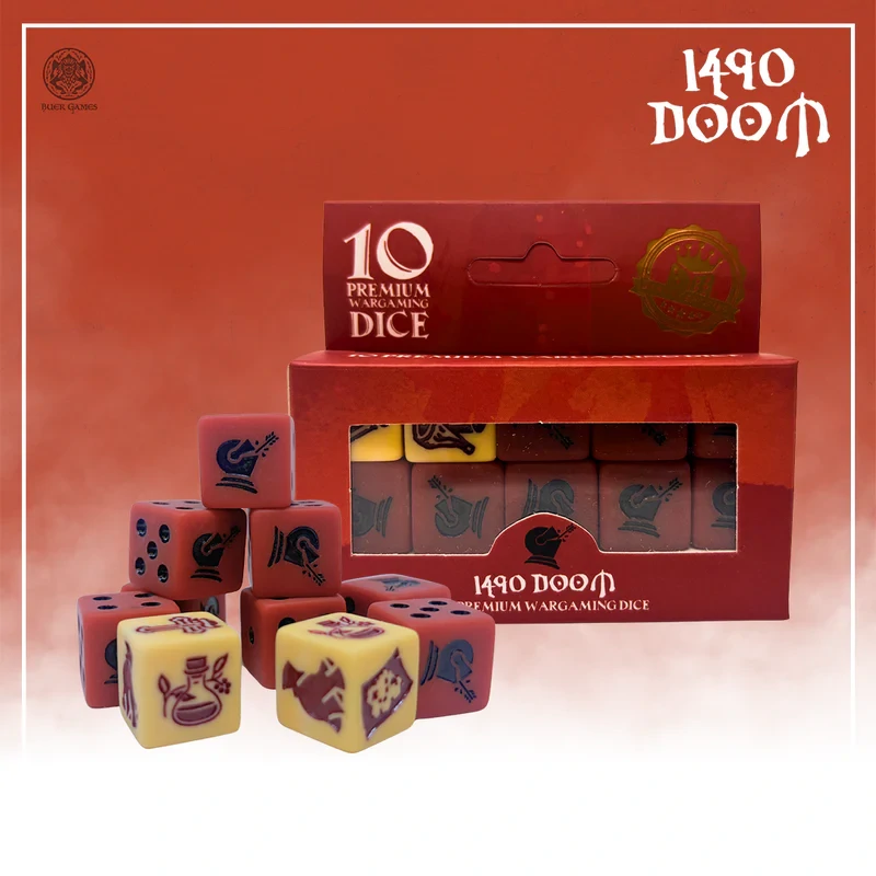 1490 Official Doom Dice