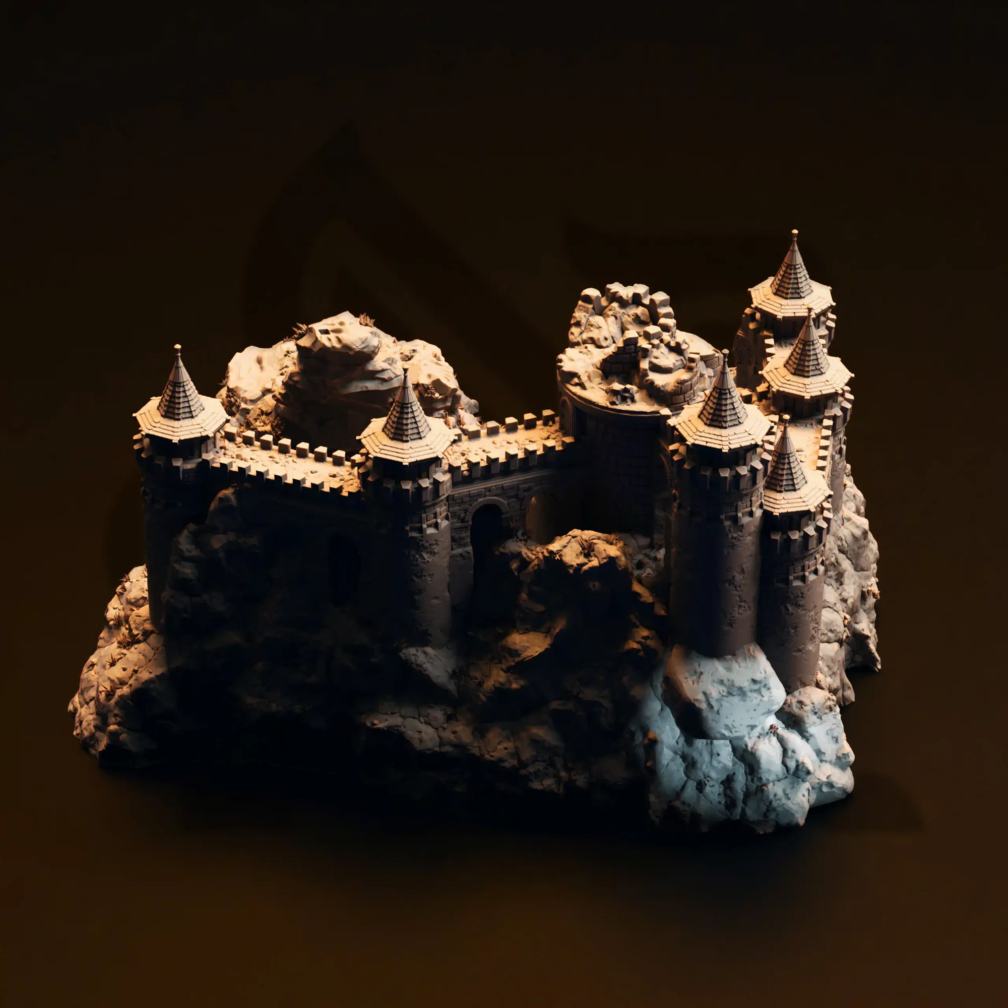 Dragonmaw Keep - 32mm scale