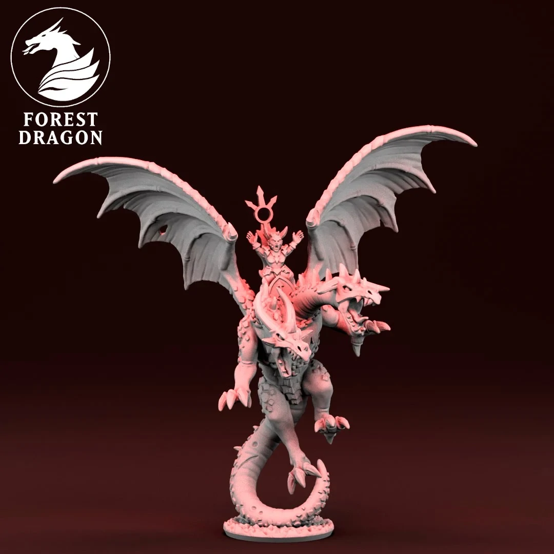Dragon Unit - Despoilers - 10mm - Forest Dragon