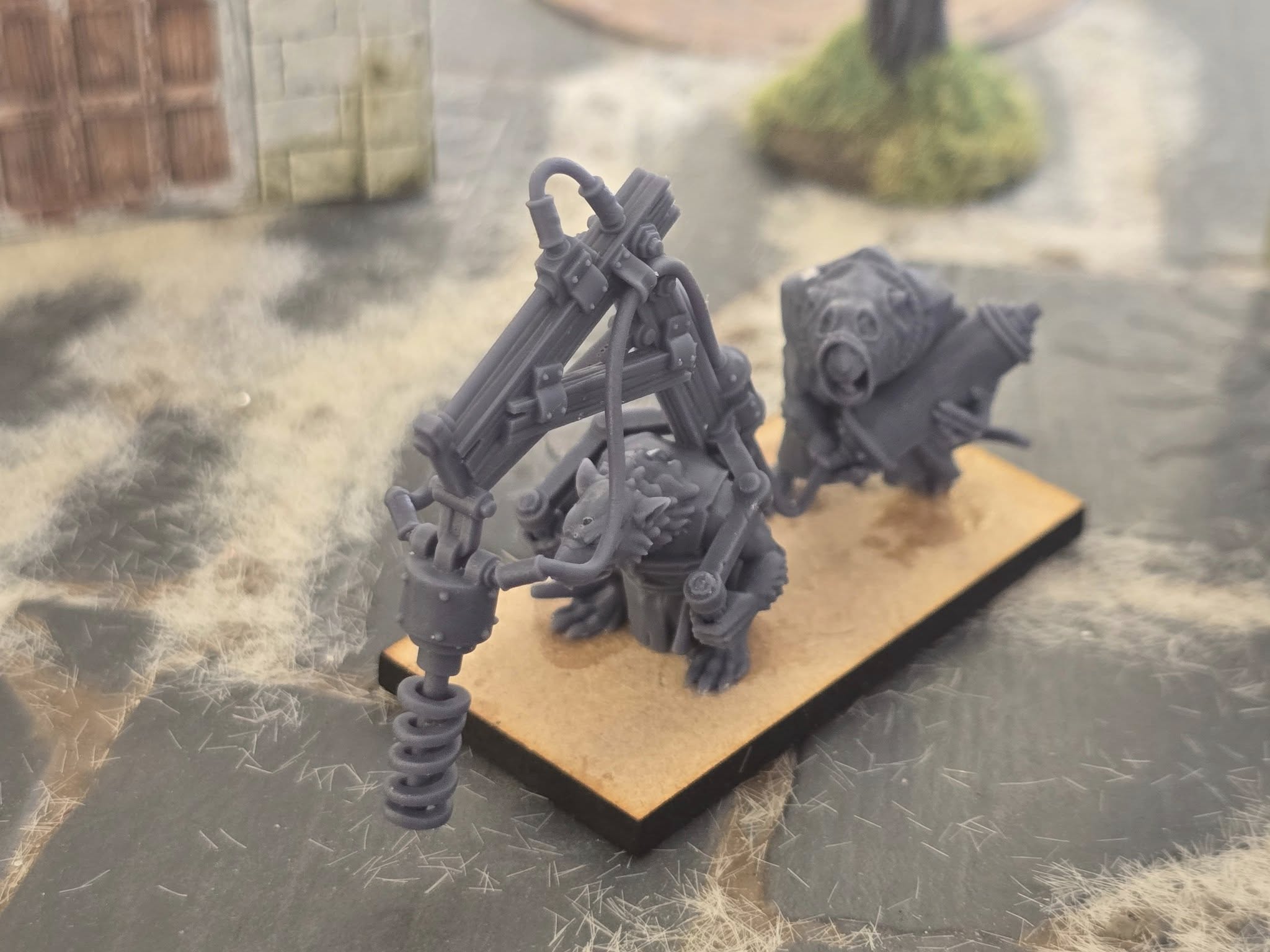 Vermin Heavy Weapons Squad - 28mm to 32mm - Sewer Rats