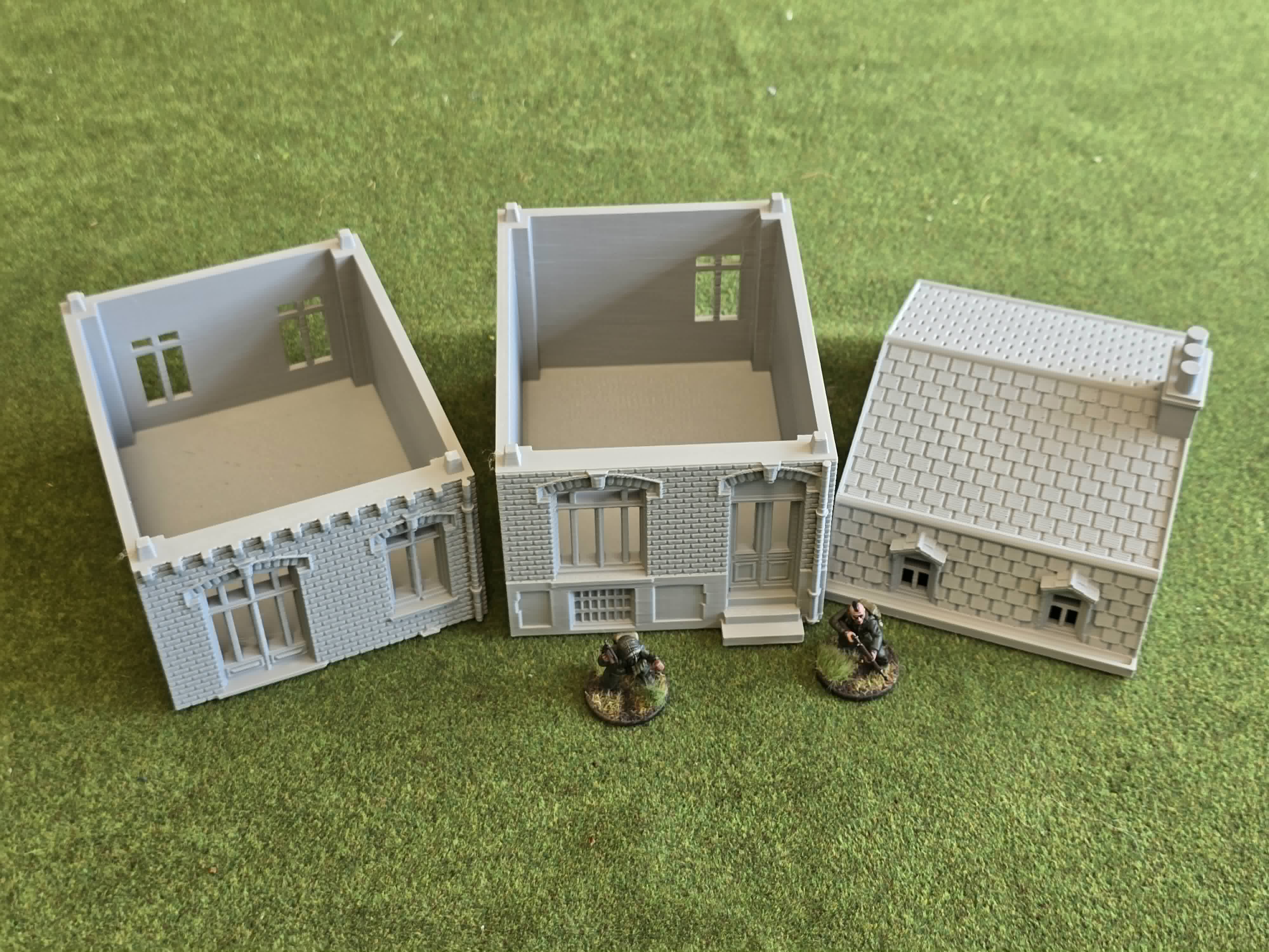 Dunkirk Row House DST3 – WW2 French Townhouse 15mm - 28mm