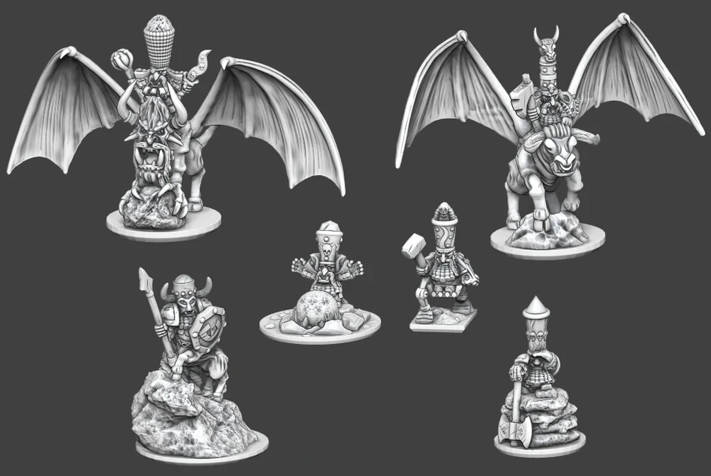 Ankylo Magma Dwarfs - Warmaster 10mm