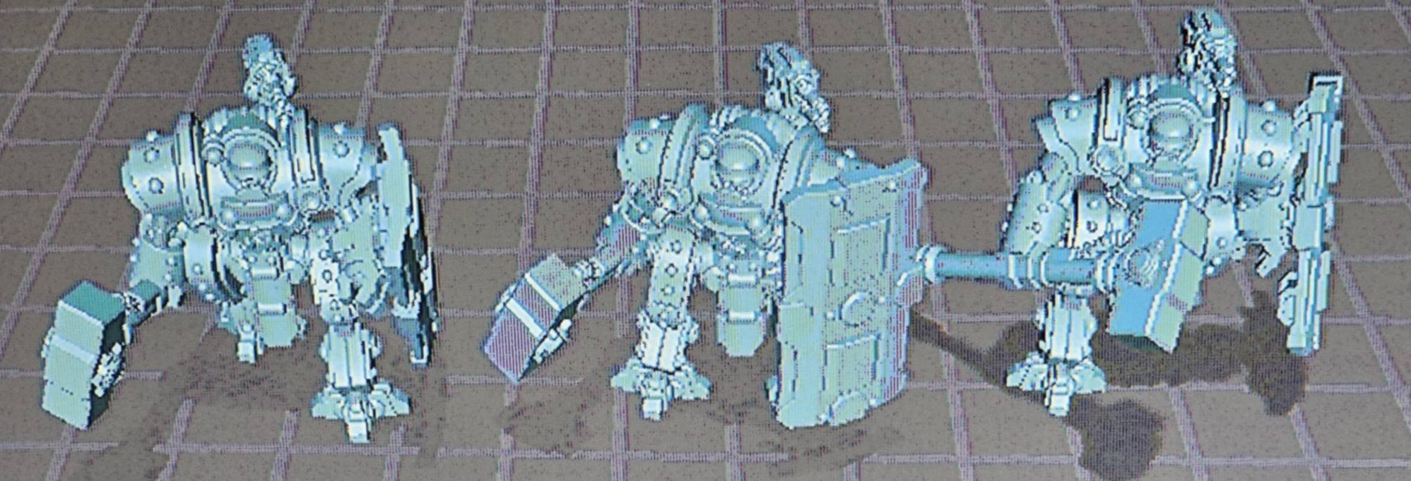 Advanced Battle Cyberbots - 8mm - Martian Cyborgs