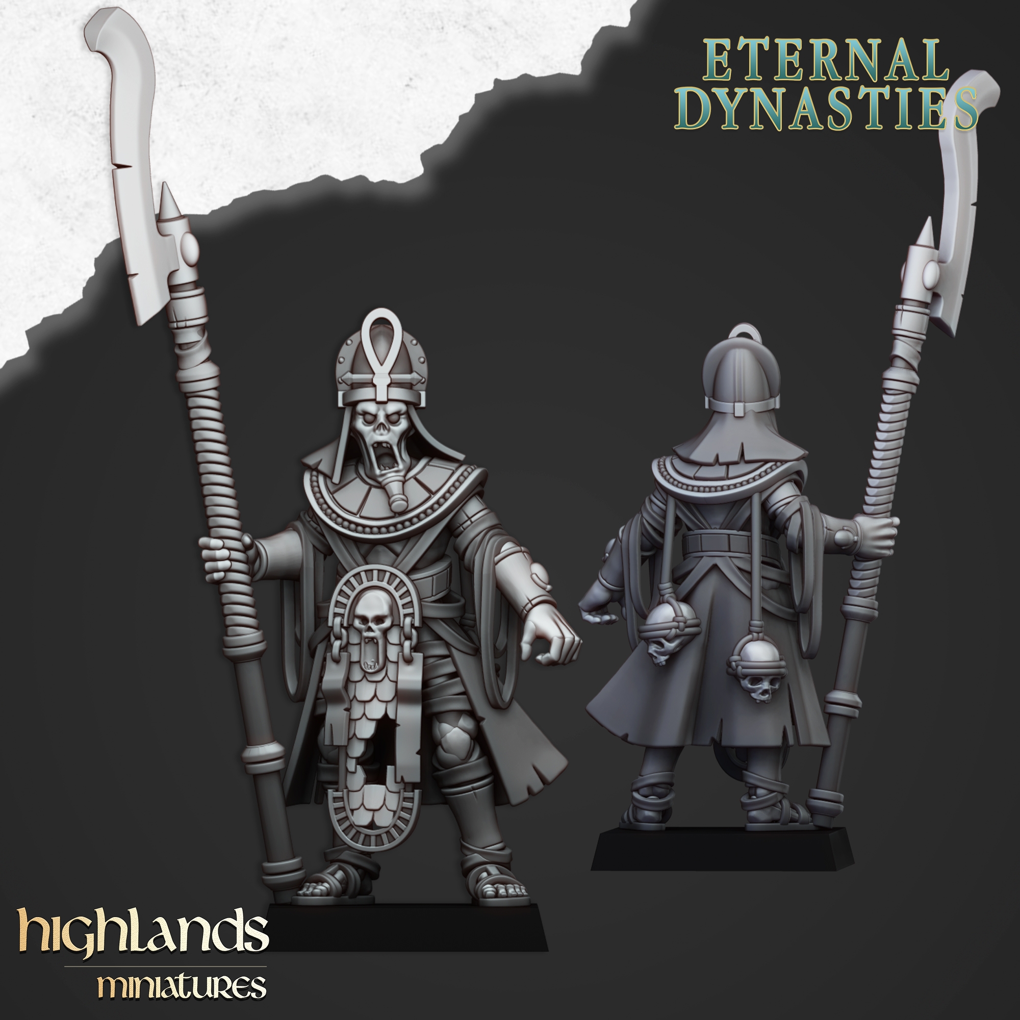 Eternal Prince - 25mm to 32mm - Tomb Kings Eternal Dynasties