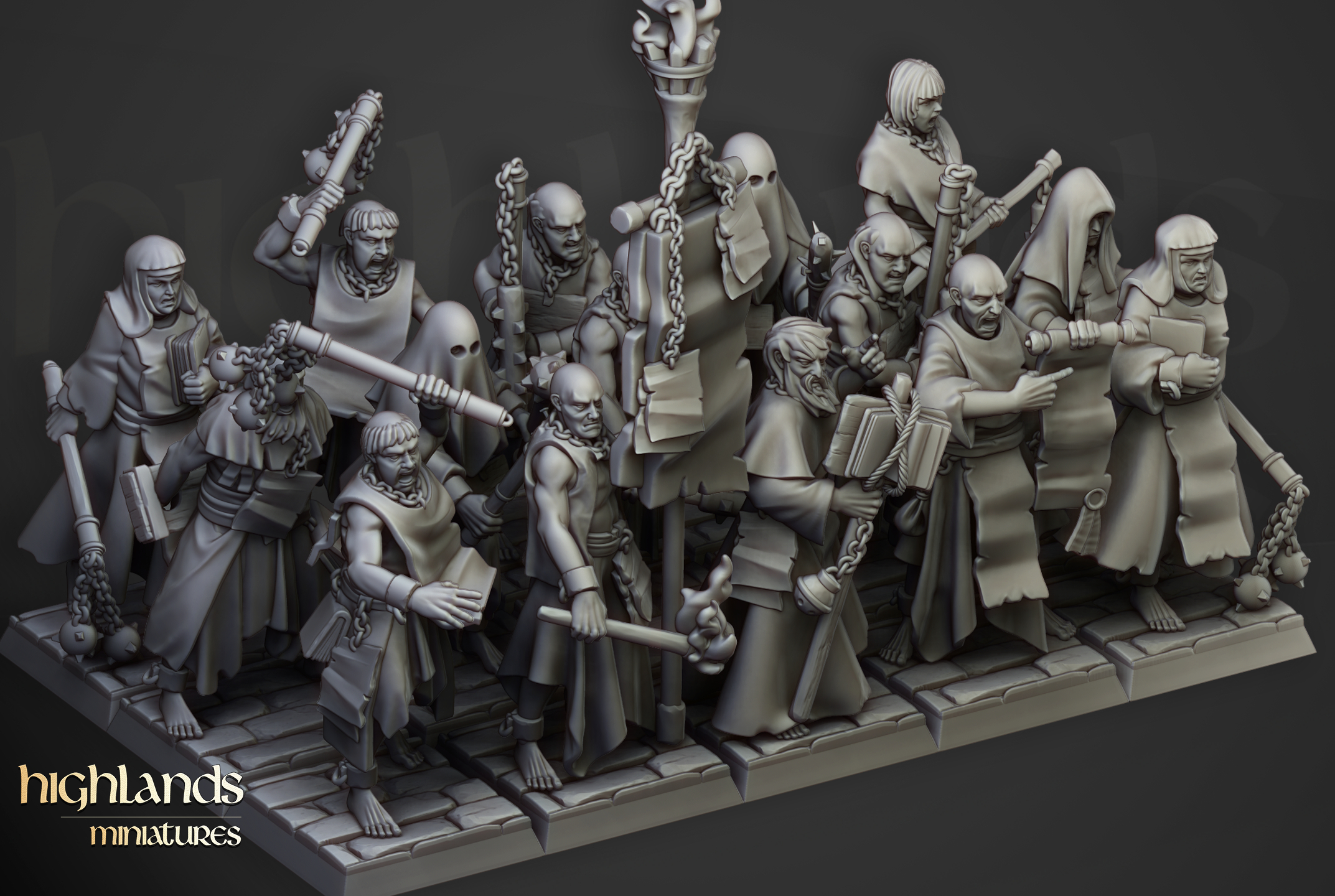 Fanatical Zealots - 25mm to 32mm - Sunland