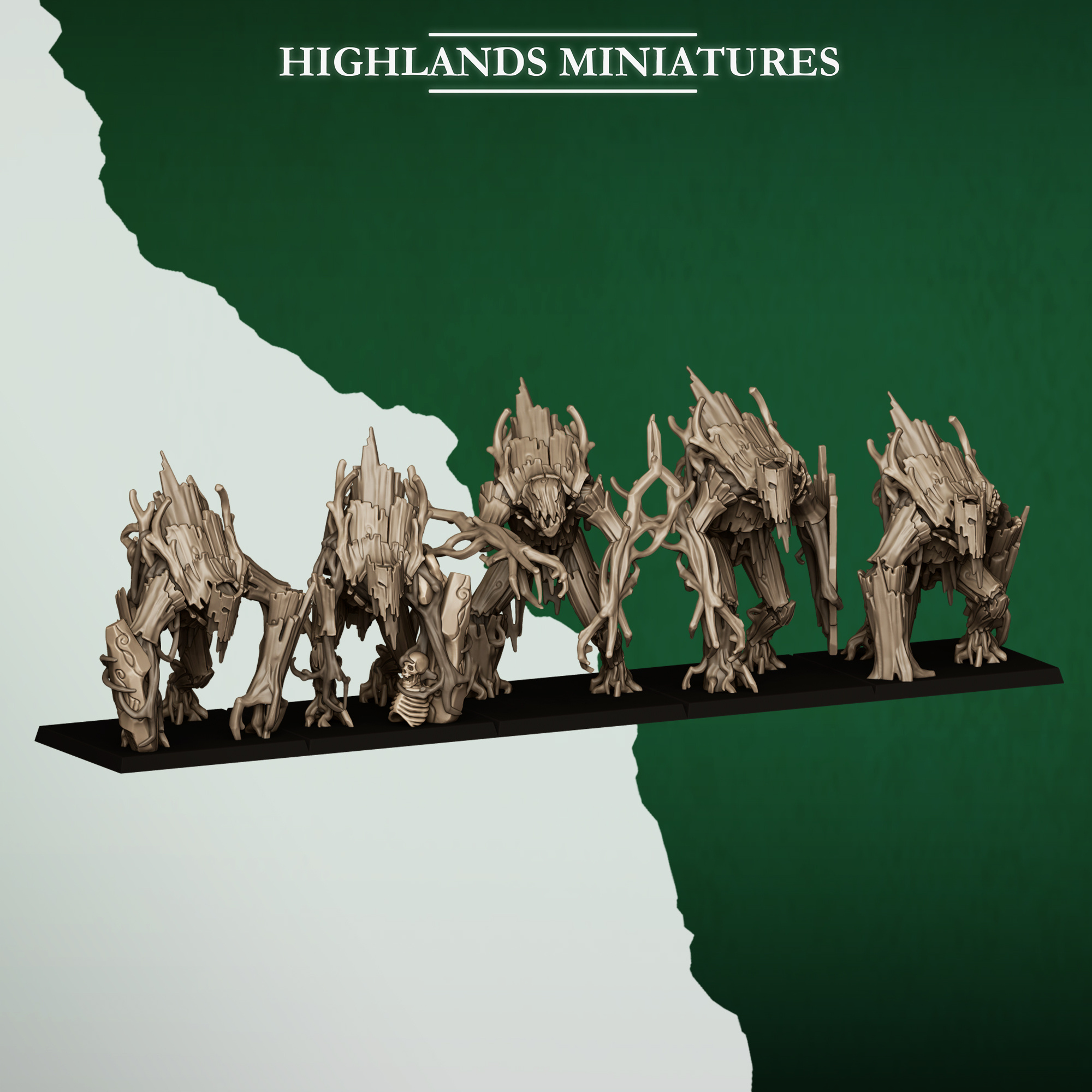 Forest Golem Unit - Call of the Forest - 28mm to 32mm